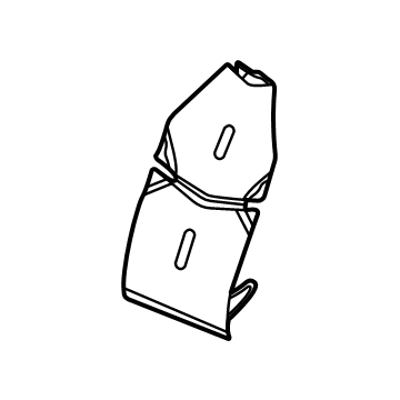 GM 84894693 Seat Back Heater, Front 84894693 GM Seat Back Heater, Front Illustration 1 of 1