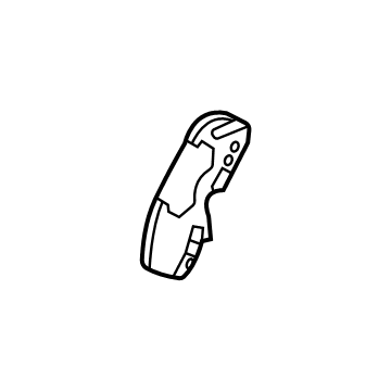 GM 84783455 Lumbar Support, Front Driver Side 84783455 GM Lumbar Support, Front Driver Side Illustration 1 of 1