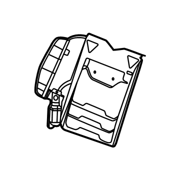 GM 13547433 Lumbar Support, Front 13547433 GM Lumbar Support, Front Illustration 1 of 1