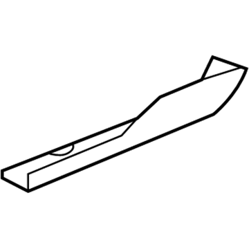 GM 22738645 Rear Extension, Driver Side 22738645 GM Rear Extension, Driver Side Illustration 1 of 1