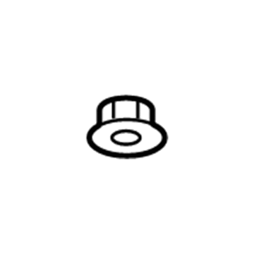 Buick 11102751 Bracket Nut