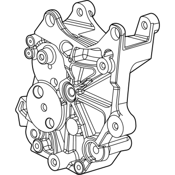 12700411 GM Mount Bracket Illustration 1 of 1