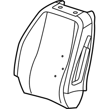Chevy 20892989 Seat Back Pad
