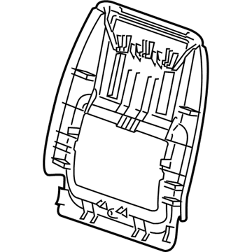 Chevy 20890162 Seat Back Panel