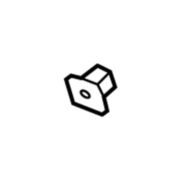 Saturn 11571160 Upper Center Pillar Trim Nut