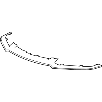 GM 23328147 Spoiler 23328147 GM Spoiler Illustration 1 of 1