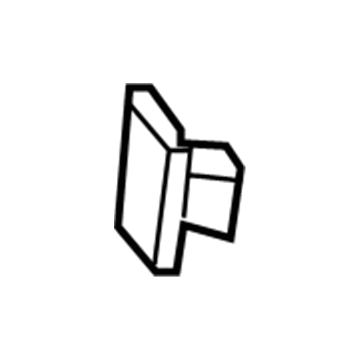 GM 23459412 Cover, Driver Side 23459412 GM Cover, Driver Side Illustration 1 of 1