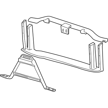 Chevy Avalanche 2500 Radiator Support - 25815982