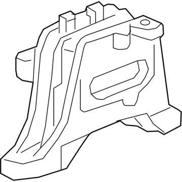GM 26504923 Mount, Transmission Mounting 26504923 GM Mount, Transmission Mounting Illustration 1 of 1