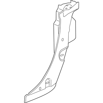 Pontiac 89025779 Inner Lock Pillar