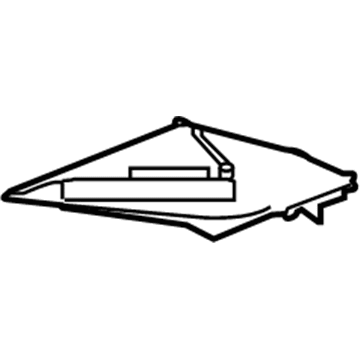 GM 88986531 Plate 88986531 GM Plate Illustration 1 of 1