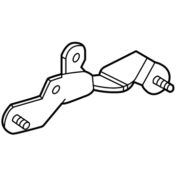 55496781 GM Converter Upper Brace Illustration 1 of 1