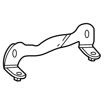 55494608 GM Converter Lower Brace Illustration 1 of 1