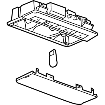 Buick 9059871 Reading Lamp Assembly