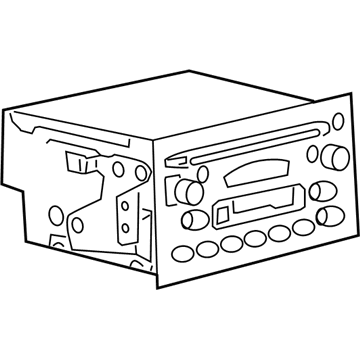20919528 GM Radio Illustration 1 of 1