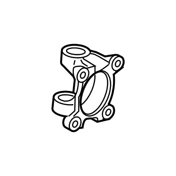 GM 84389647 Flange 84389647 GM Flange Illustration 1 of 1