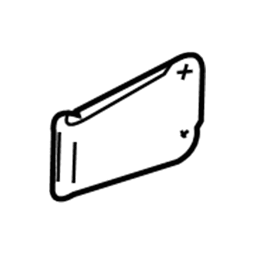 Buick Fender Splash Shield - 10412853