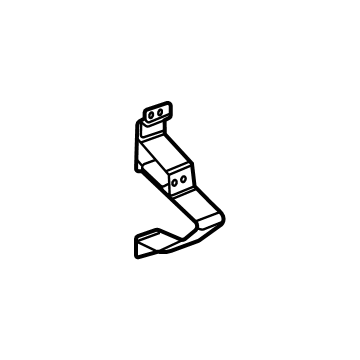 GM 84496994 Outer Bracket, Driver Side 84496994 GM Outer Bracket, Driver Side Illustration 1 of 1