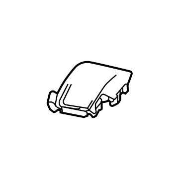 GM 84598139 Trim Cover, Jet Black 84598139 GM Trim Cover, Jet Black Illustration 1 of 1