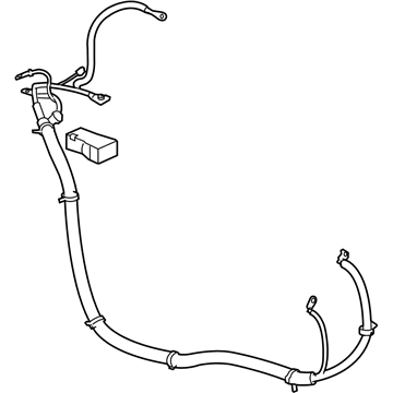 19115412 GM Positive Cable Illustration 1 of 1