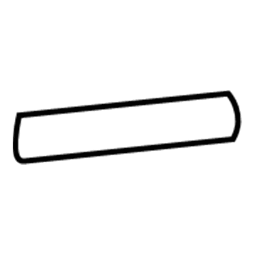 GM 10347531 Windshield Spacer 10347531 GM Windshield Spacer Illustration 1 of 1