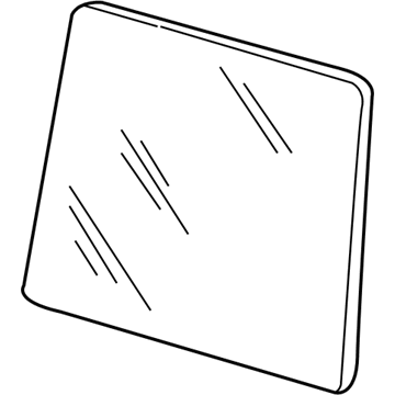Chevy 15591975 Door Glass