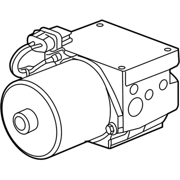 Chevy ABS Pump And Motor Assembly - 19150663