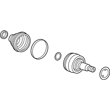 GM 84138230 Outer Joint Assembly, Rear 84138230 GM Outer Joint Assembly, Rear Illustration 1 of 1