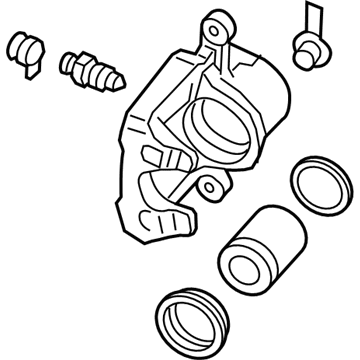 Chevy 13542989 Caliper