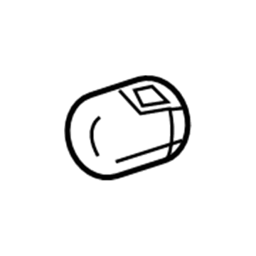 20906918 GM Fender Bracket, Front Illustration 1 of 1