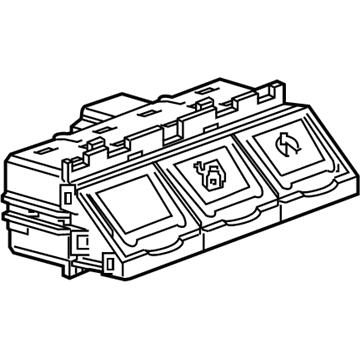 GM 84482888 Multiplex Switch, Jet Black, Center Driver Side 84482888 GM Multiplex Switch, Jet Black, Center Driver Side Illustration 1 of 1