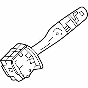 Chevy Trailblazer Windshield Wiper Switch - 42712430