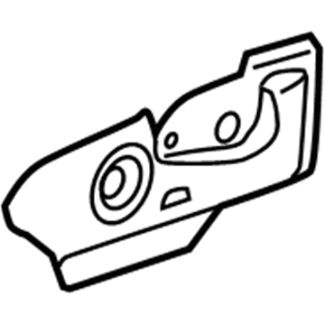 GM 89043985 Outer Finish Panel 89043985 GM Outer Finish Panel Illustration 1 of 1
