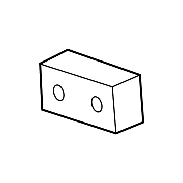 39177357 GM Belt & Retractor Insulator Illustration 1 of 1