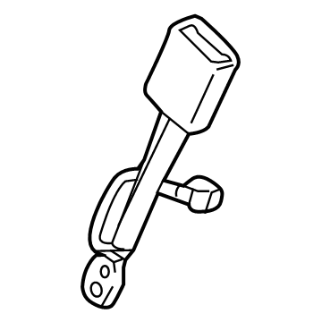GM 19366930 Buckle, Driver Side 19366930 GM Buckle, Driver Side Illustration 1 of 1