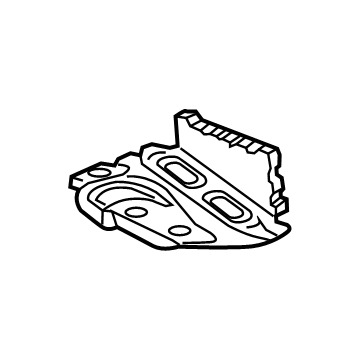 GM 23297669 Outrigger, Passenger Side 23297669 GM Outrigger, Passenger Side Illustration 1 of 1