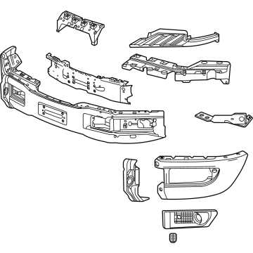 Chevy 85735921 Bumper Assembly