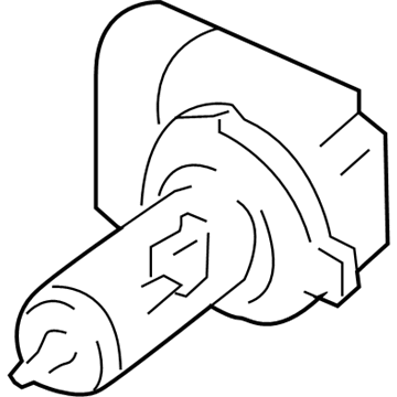 GM 93190464 Fog Lamp Bulb 93190464 GM Fog Lamp Bulb Illustration 1 of 1