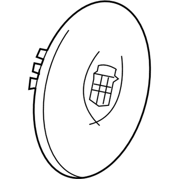 Cadillac Wheel Cover - 9597188