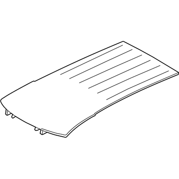 GM 88979791 Roof Panel 88979791 GM Roof Panel Illustration 1 of 1