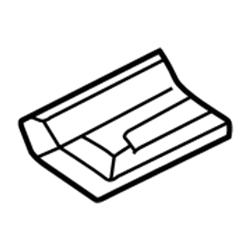 GM 10408488 Inner Rail, Passenger Side 10408488 GM Inner Rail, Passenger Side Illustration 1 of 1