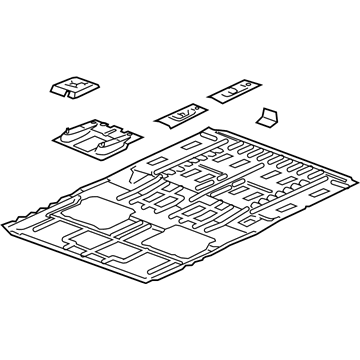 Chevy 15224198 Front Floor Pan