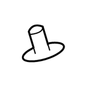Pontiac 10323057 Rocker Molding Retainer