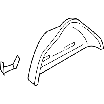 Pontiac 12529834 Inner Wheelhouse