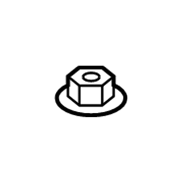 Chevy 11516078 Stabilizer Link Nut