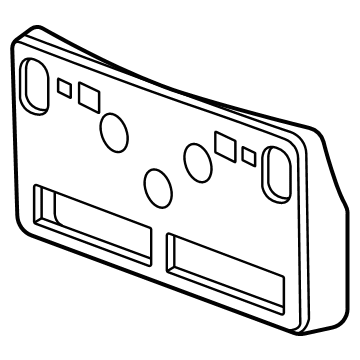 Cadillac License Plate - 42790224