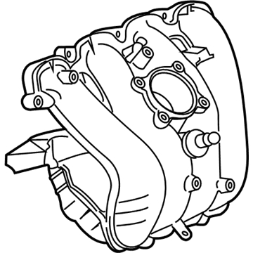 Chevy Captiva Sport Intake Manifold - 12637620