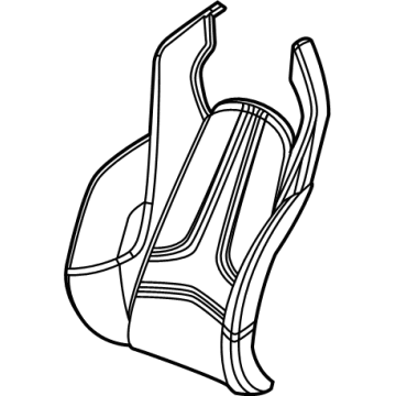Chevy 84830136 Seat Back Cover