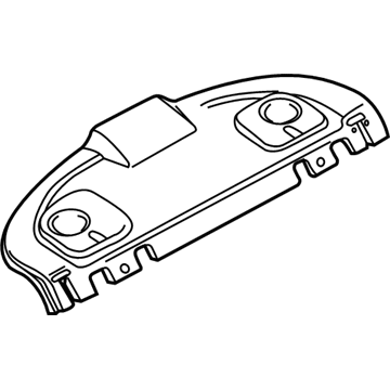 Buick 10344799 Package Tray Trim