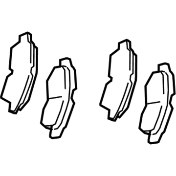 Pontiac Brake Pads - 19184911